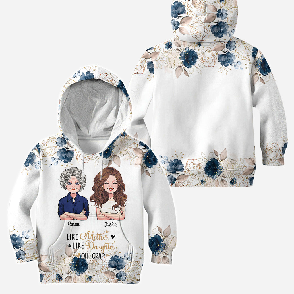 Mother And Daughter - Personalized Mother's Day Mother Hoodie and Leggings