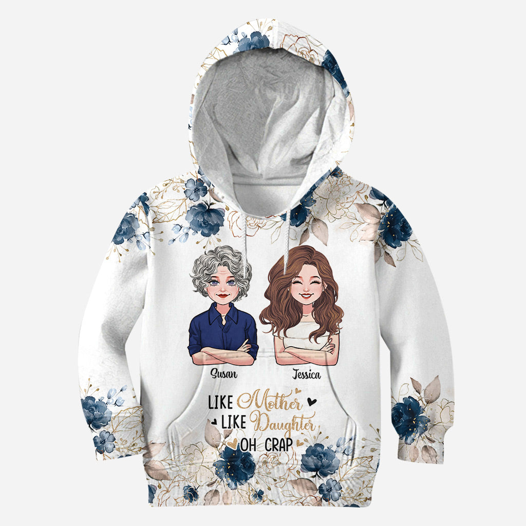 Mother And Daughter - Personalized Mother's Day Mother Hoodie and Leggings