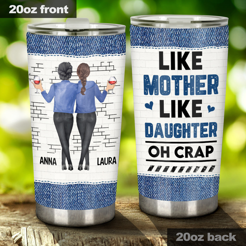 Personalized Tumbler for Mom Mother Daughter Tumbler Mothers