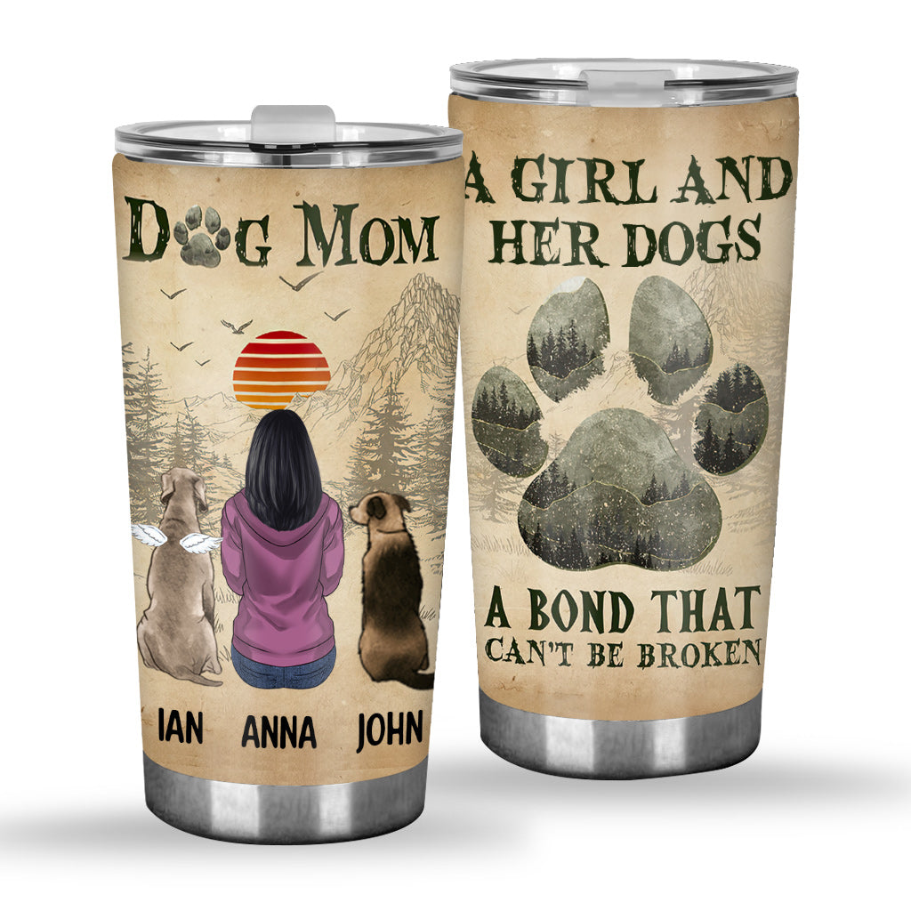 Dog Mom - Personalized Dog Tumbler