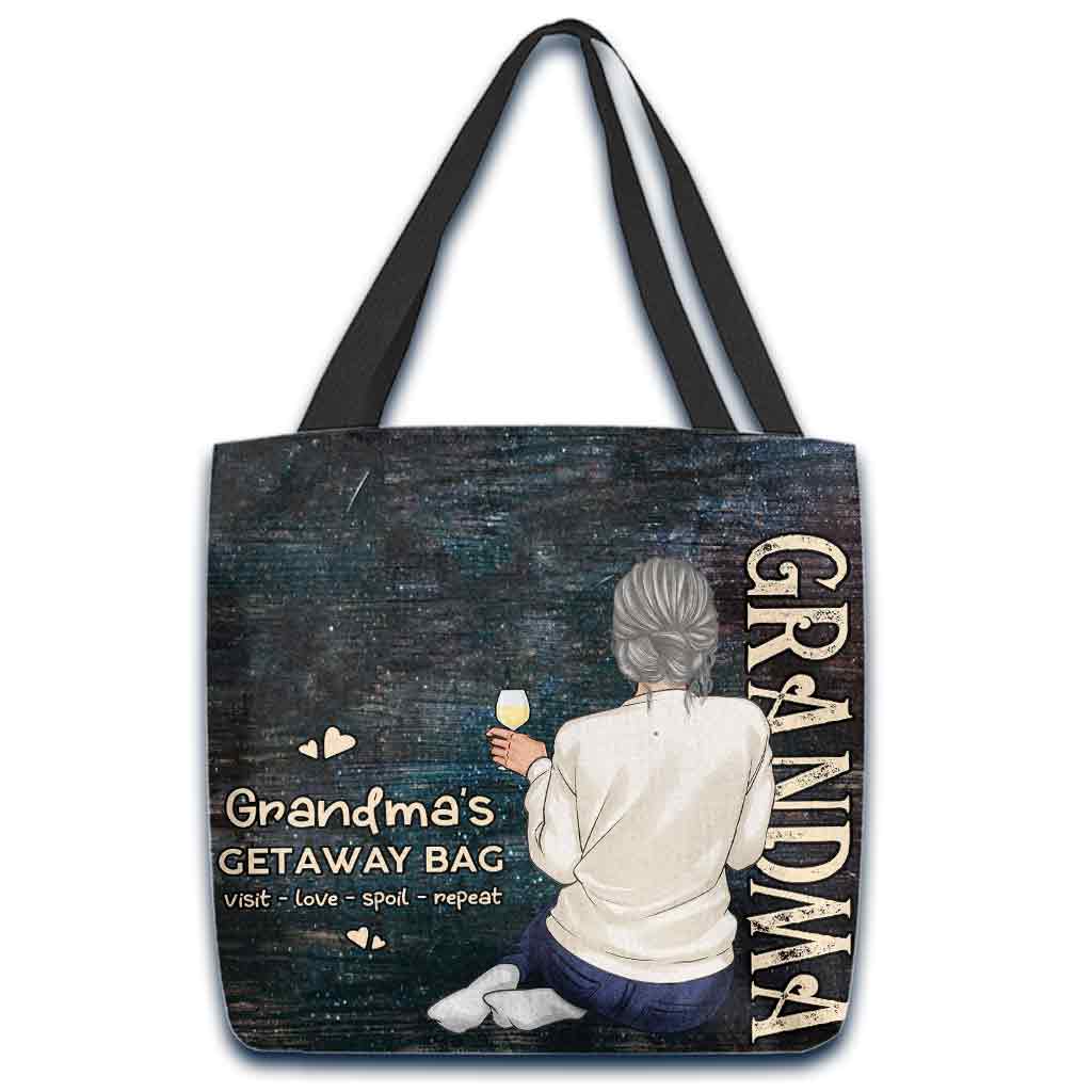 Grandma’s Getaway Bag - Personalized Grandma Tote Bag