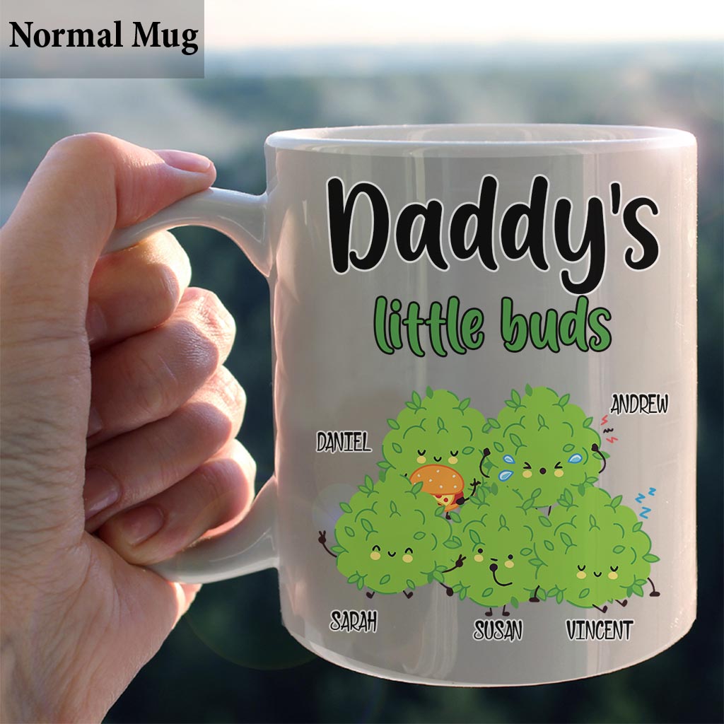 Daddy's Little Buds - Personalized Weed Mug