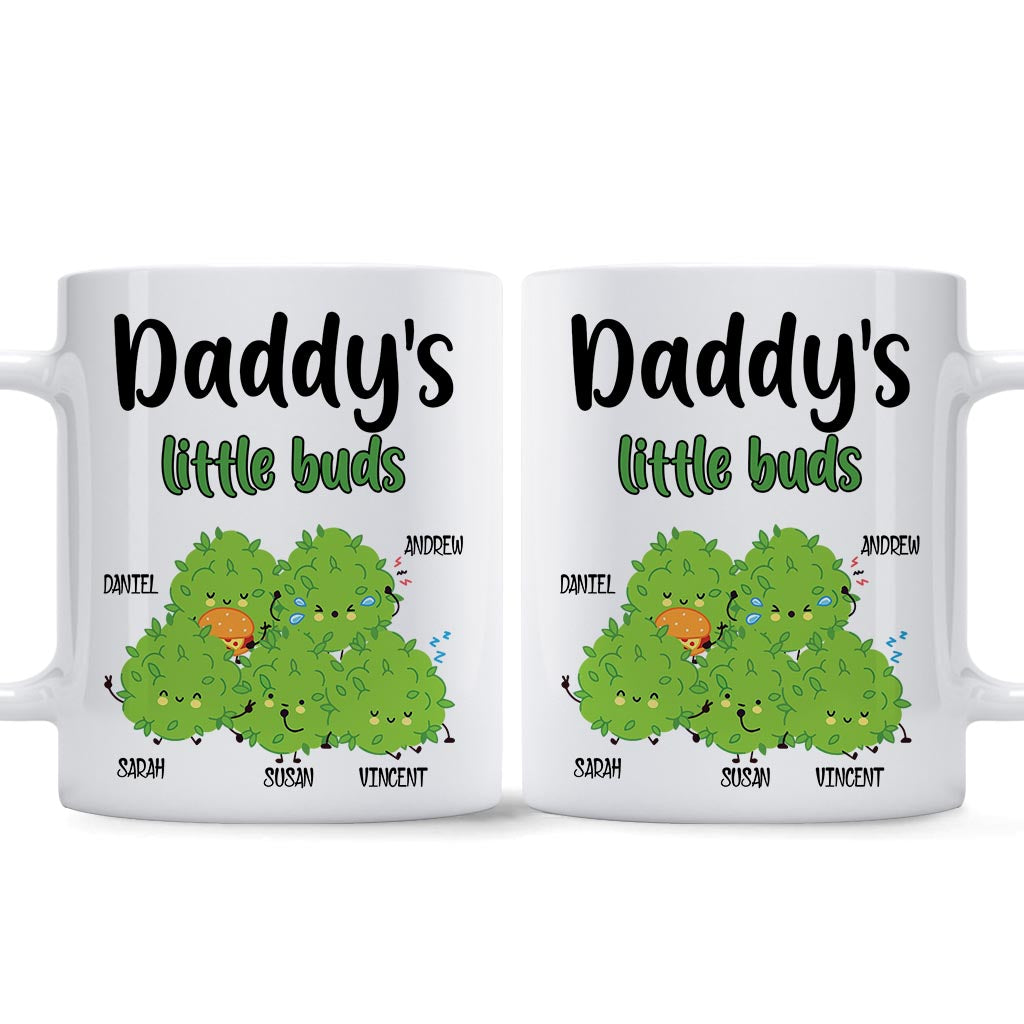 Daddy's Little Buds - Personalized Weed Mug