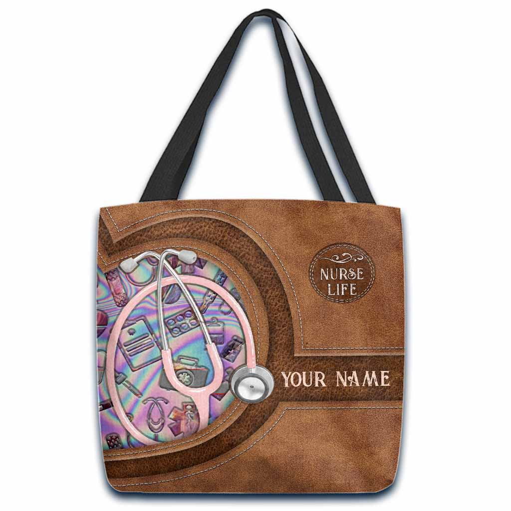 Nurse Life - Personalized Nurse Tote Bag