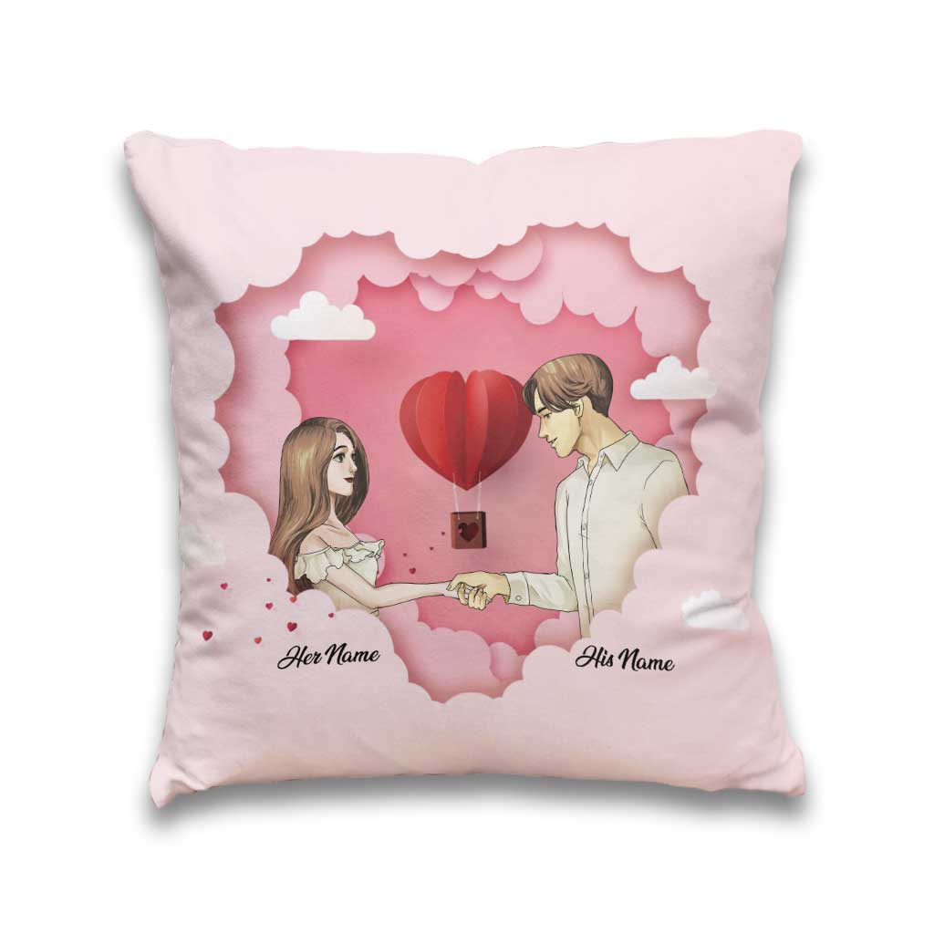 The Best Ones Have Been With You - Personalized Couple Throw Pillow