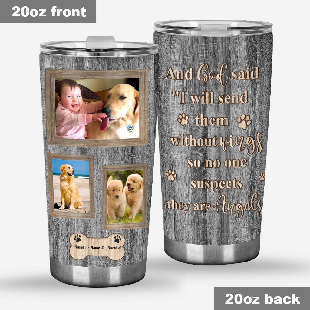 And God Said - Personalized Dog Tumbler