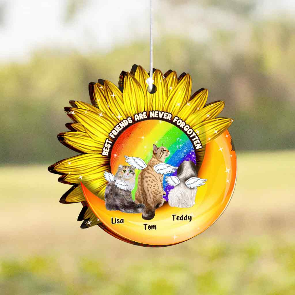 Best Friends Are Never Forgotten - Personalized Dog Wind Chime