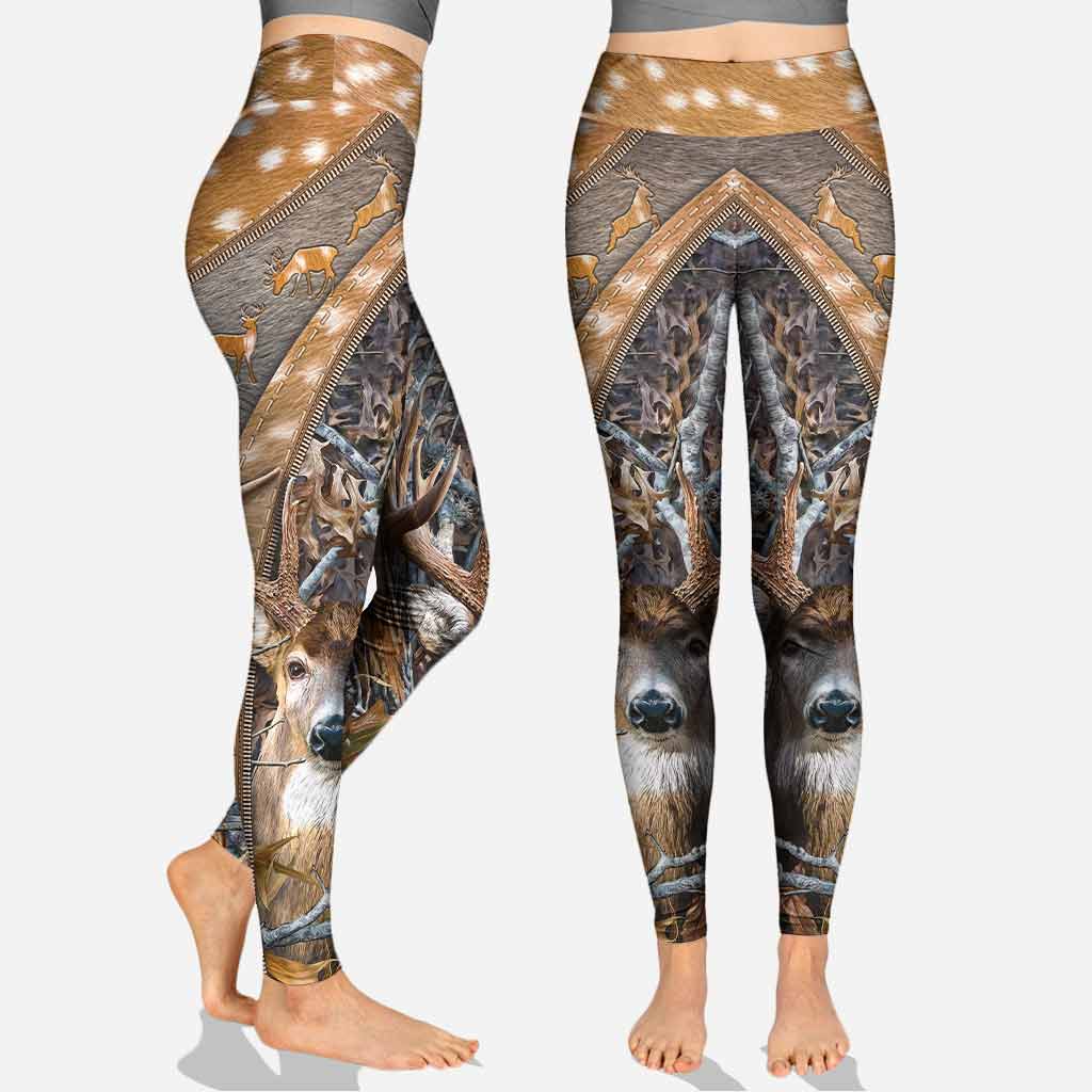 Country Life - Personalized Hunting Hoodie and Leggings With 3D Pattern Print