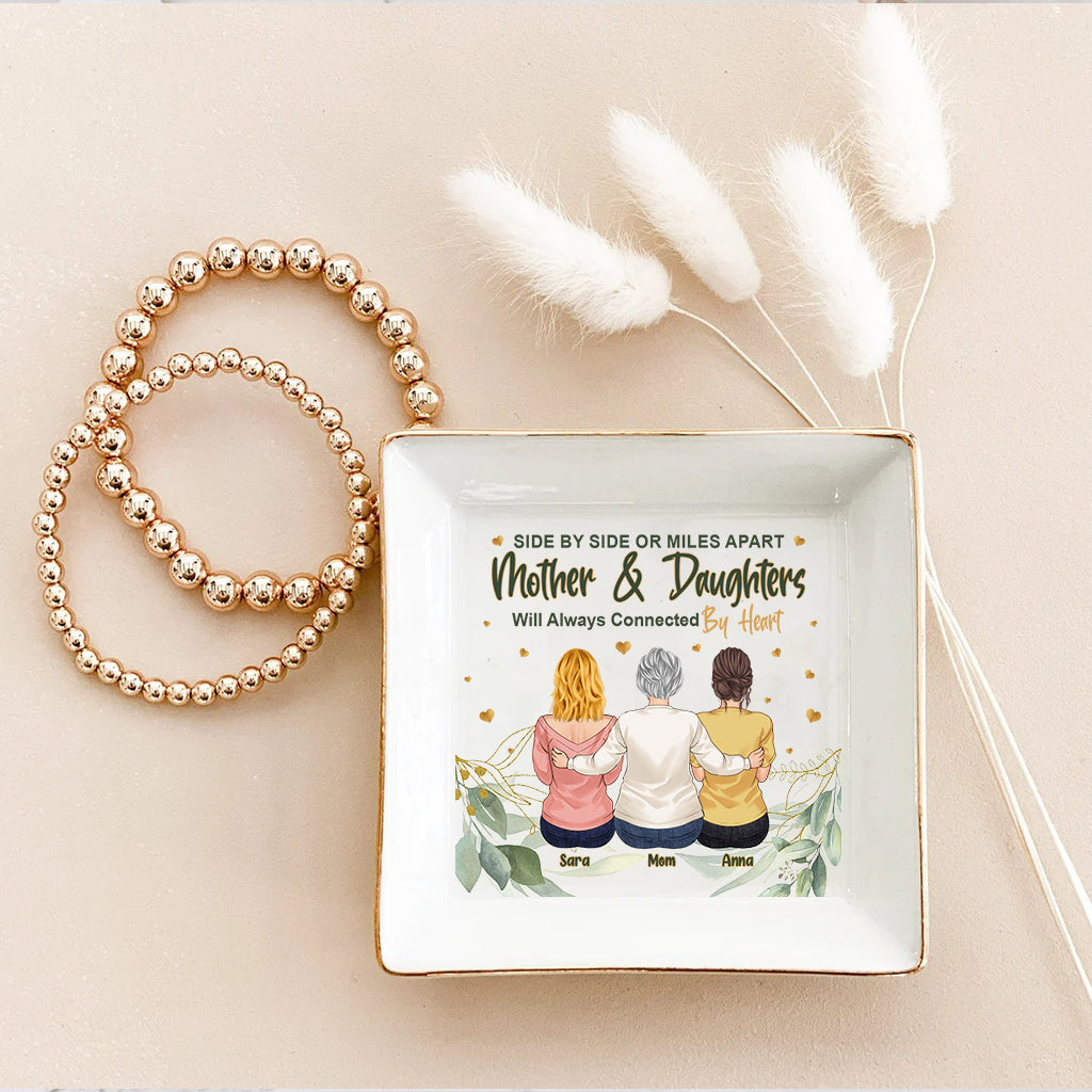 Side By Side - Personalized Mother's Day Mother Jewelry Dish