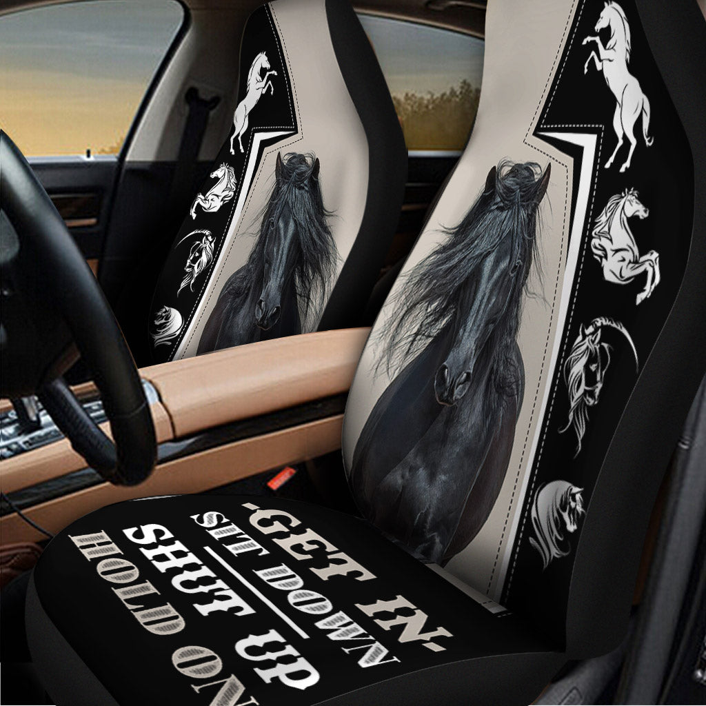 Running Horse Horse Seat Covers