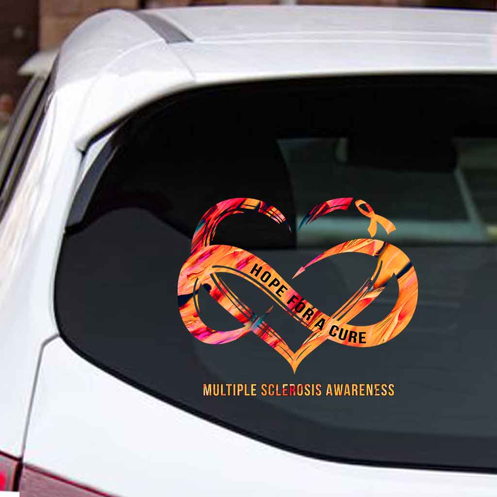 Hope For A Cure - Multiple Sclerosis Awareness Decal Full