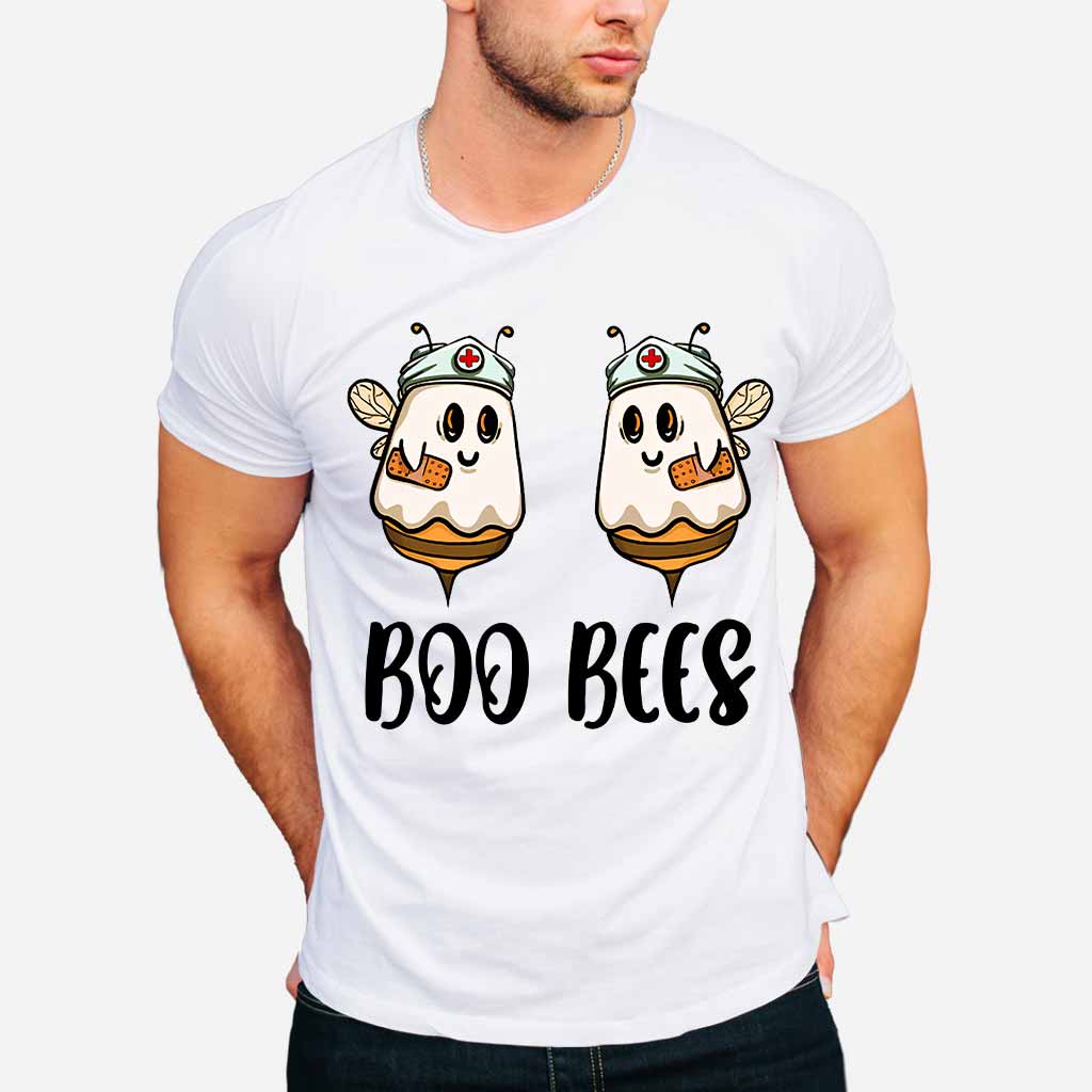 Boo Bees Halloween  - Nurse T-shirt And Hoodie 082021