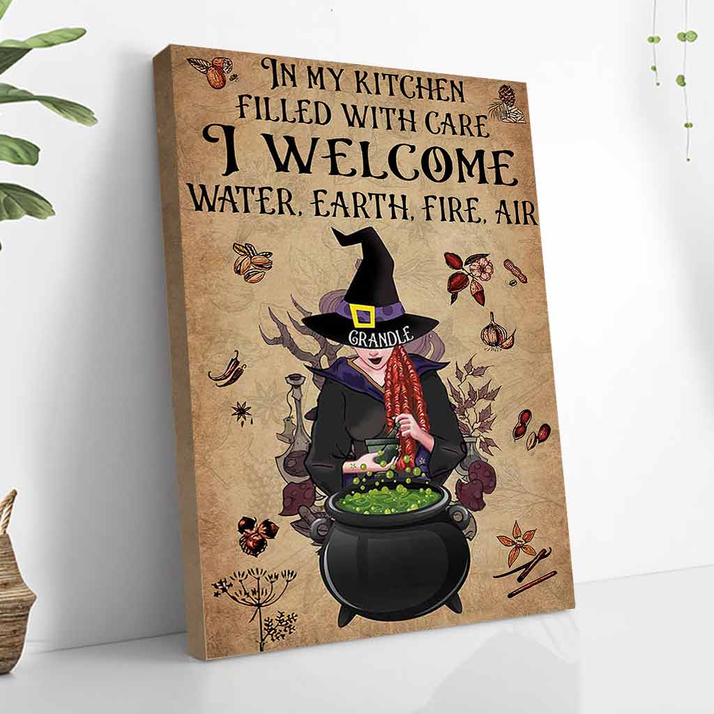 In My Kitchen - Witch Personalized Poster 082021