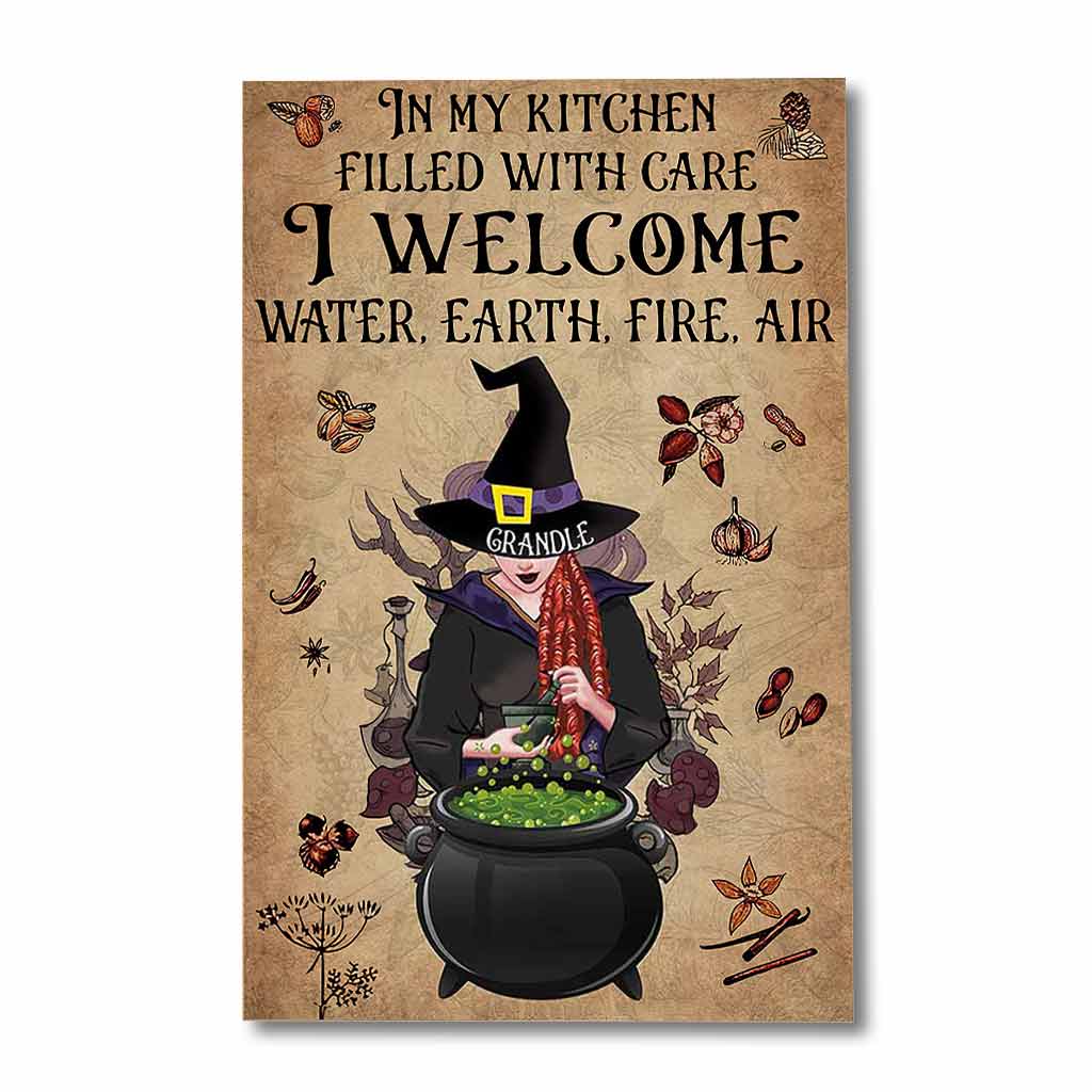 In My Kitchen - Witch Personalized Poster 082021