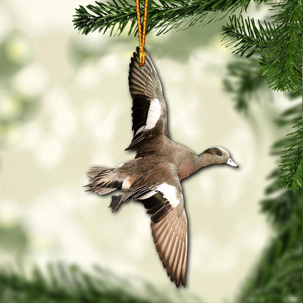 Widgeon My Hunting Collection - Christmas Ornament (Printed On Both Sides)