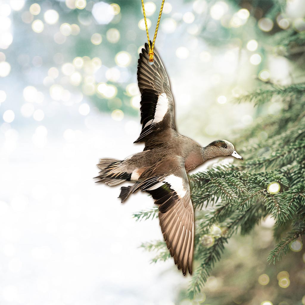 Widgeon My Hunting Collection - Christmas Ornament (Printed On Both Sides)