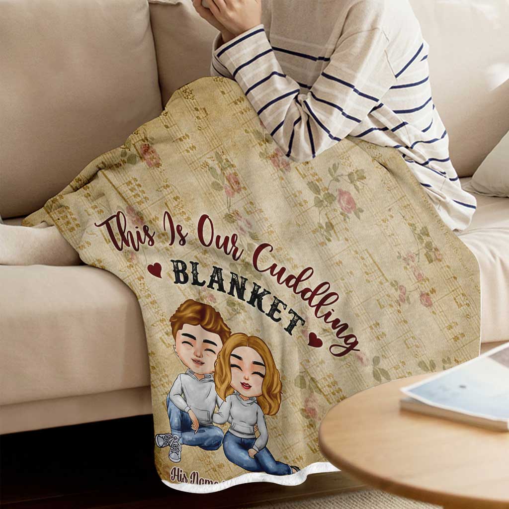 Together Is Always A Beautiful Place To Be - Personalized Couple Blanket