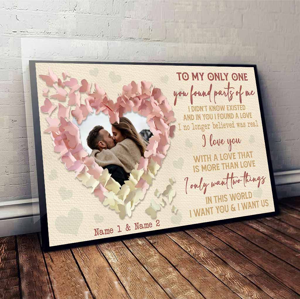 With A Love That Is More Than Love - Personalized Couple Poster