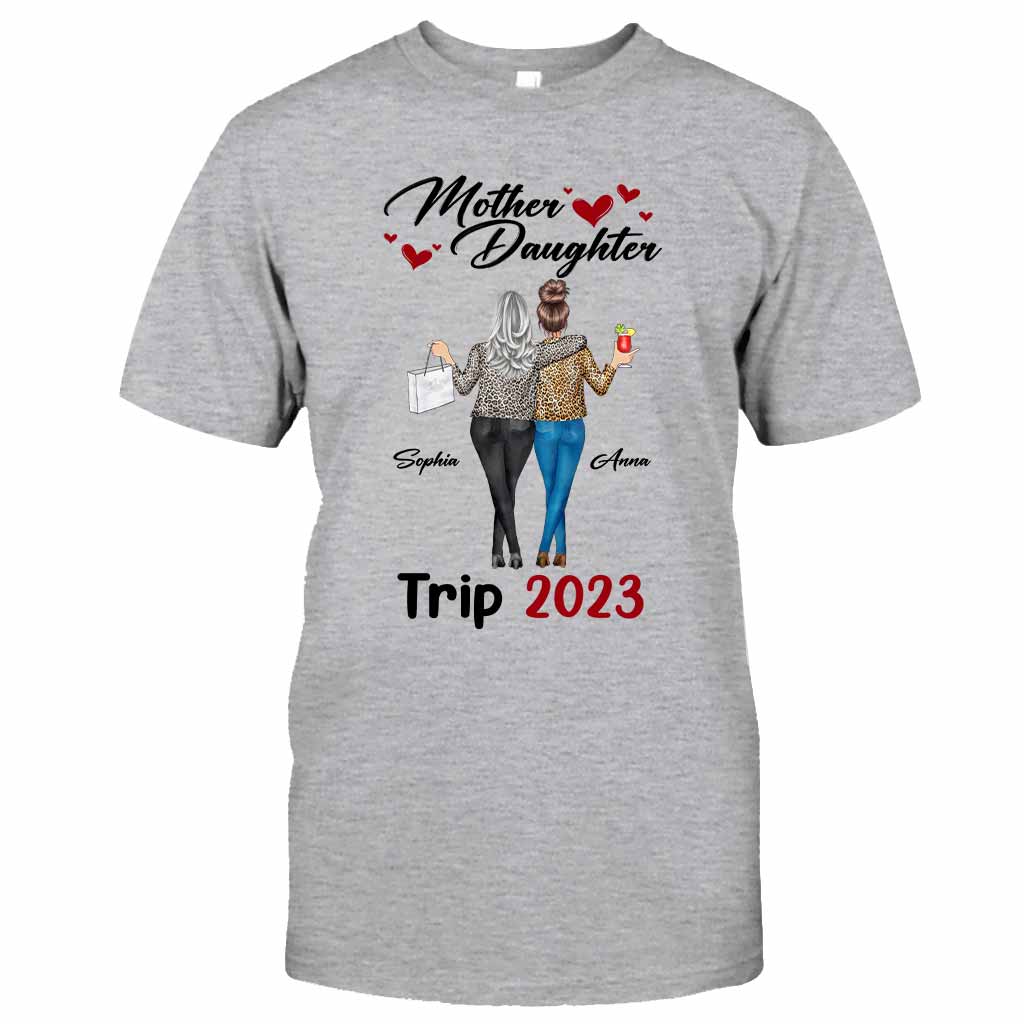 Mother Daughter Trip 2023 - Personalized Mother's Day Mother T-shirt and Hoodie