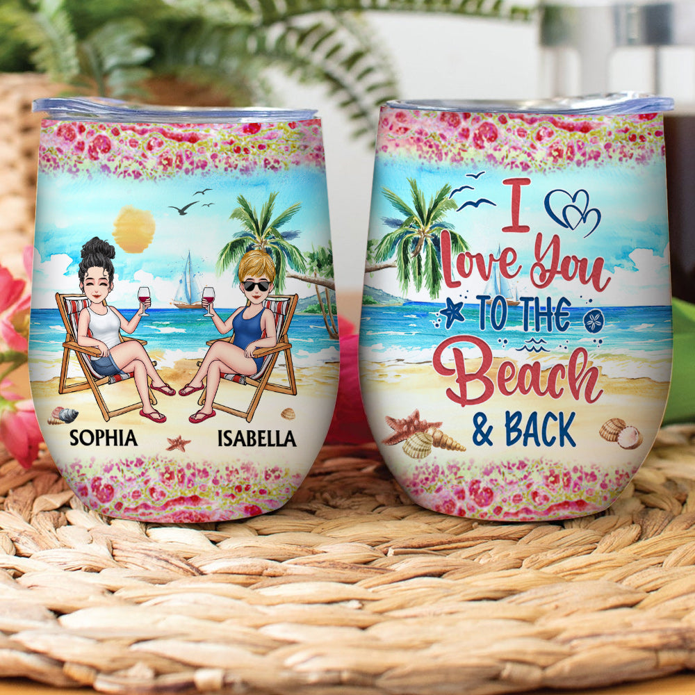 Partners In Crime Just Remember If We Get Caught - Personalized Bestie Wine Tumbler