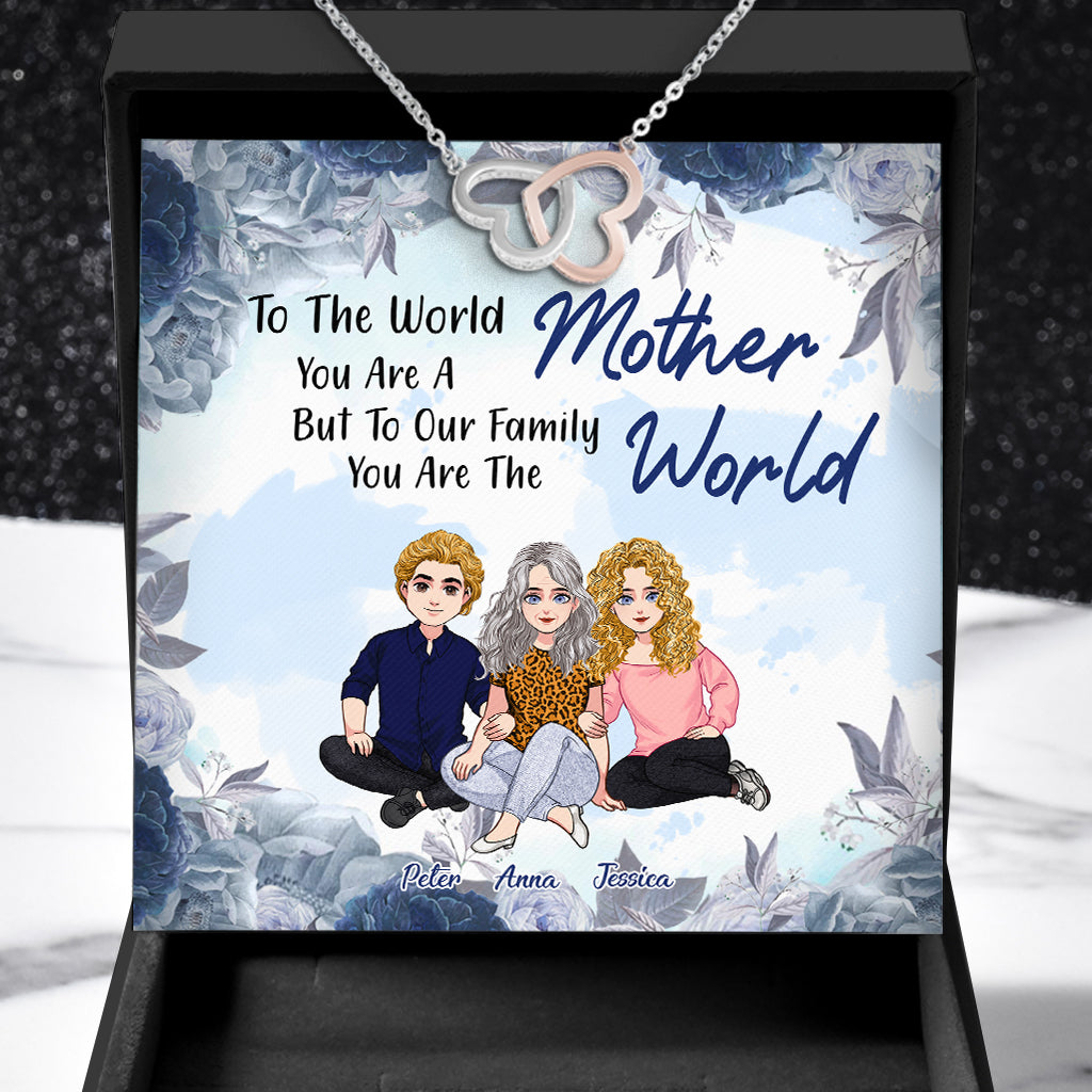 You Are A Mother But To Your Family - Personalized Mother's Day Mother Necklace