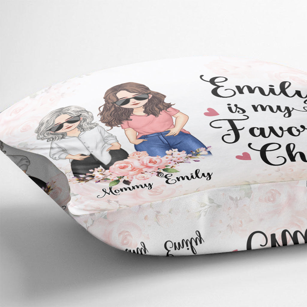 My Favorite Child - Personalized Mother's day Mother Throw Pillow