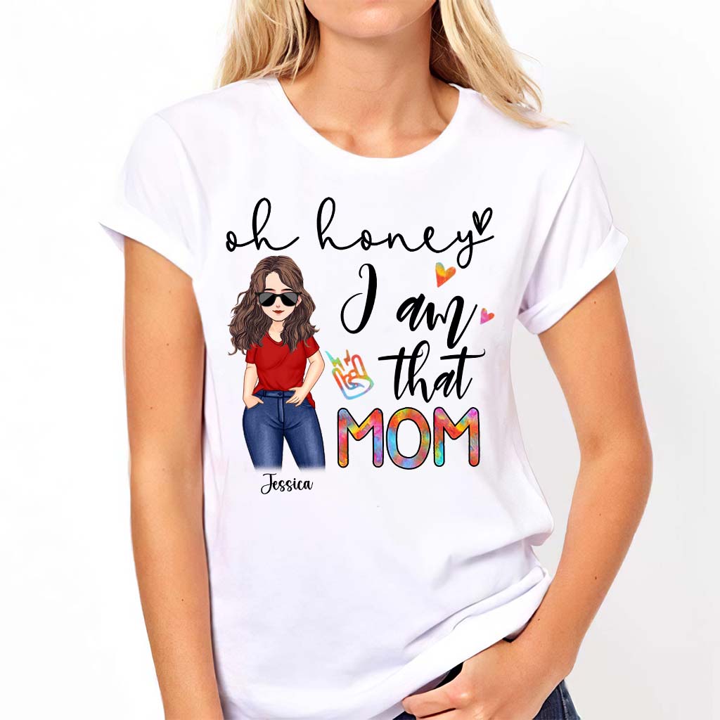 Oh Honey - Personalized Mother's day Mother T-shirt and Hoodie