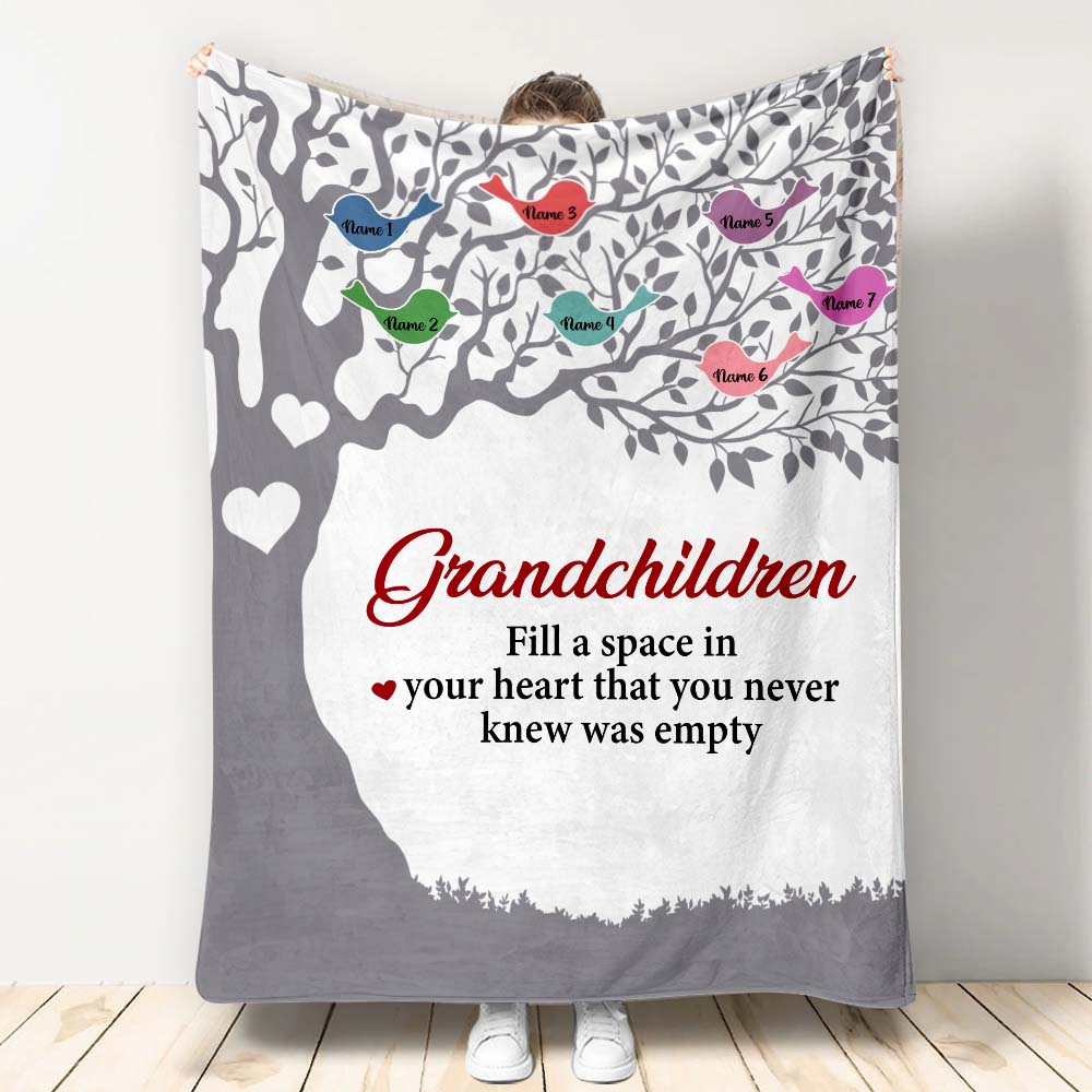 Fill A Space - Personalized Mother's Day Grandma Blanket