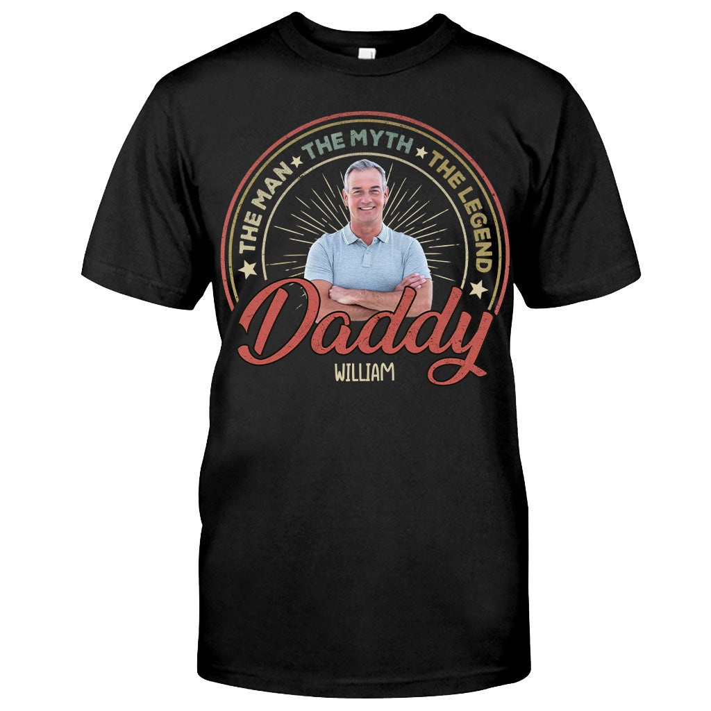 The Man The Myth The Legend - Gift for dad, grandpa - Personalized T-shirt And Hoodie