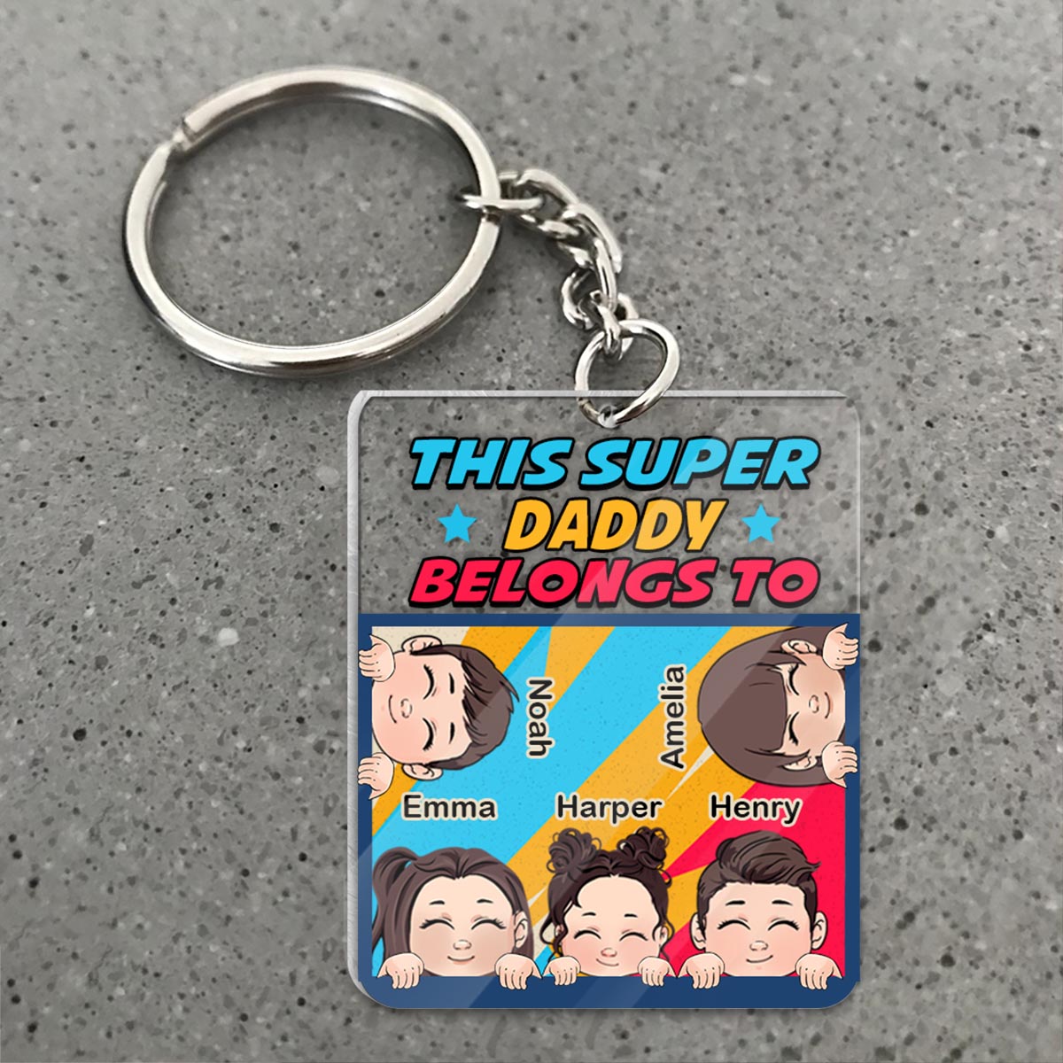 Annoy You For The Foreseeable Future - Personalized Father's Day Father Transparent Keychain