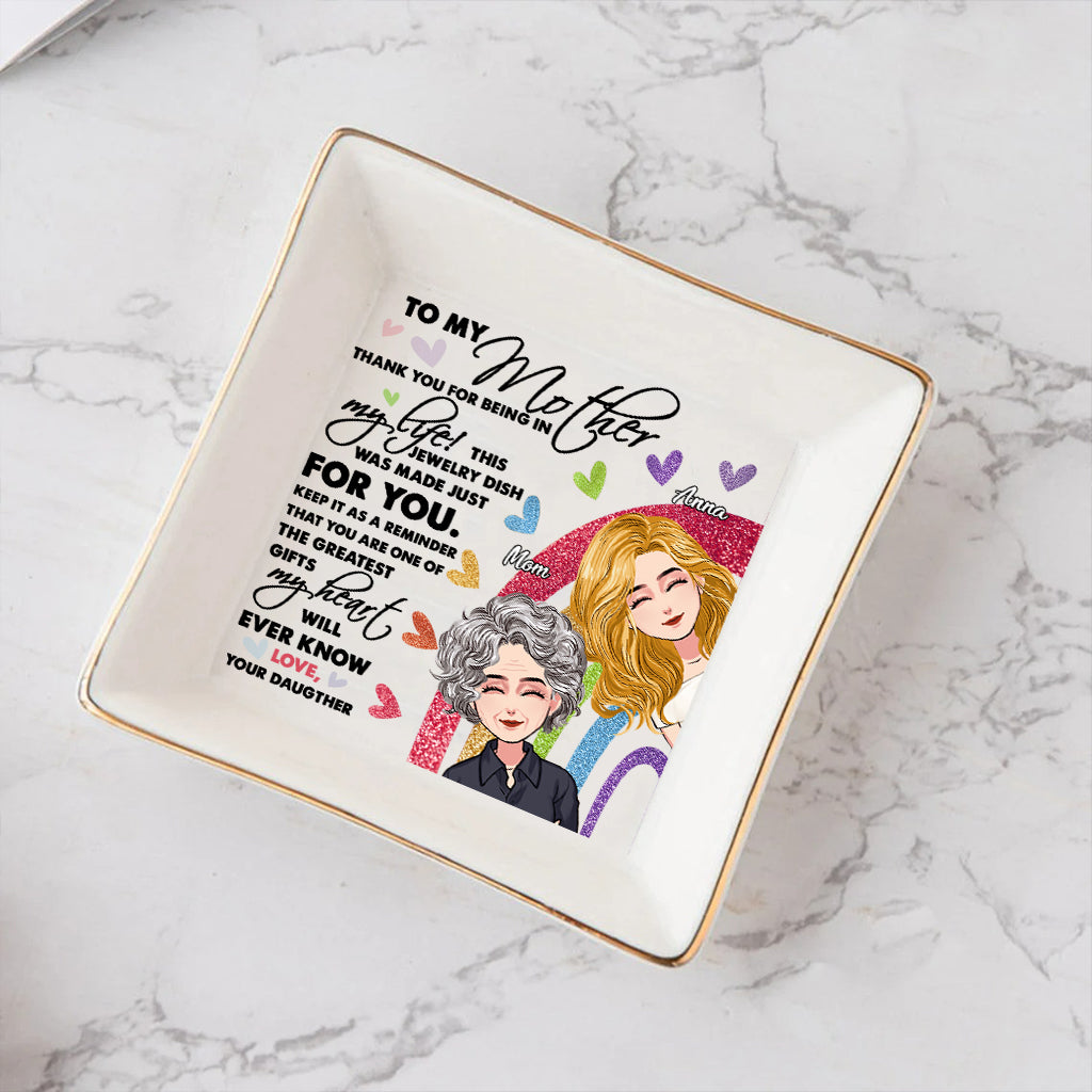 Greatest Gift - Personalized Mother's Day Mother Jewelry Dish