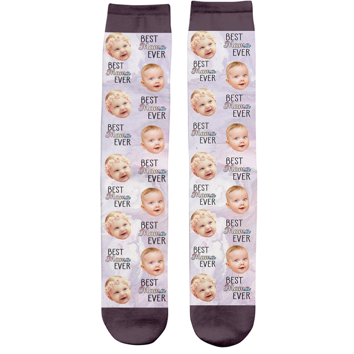 Best Grandma Mom Ever - Gift for mom, mom, grandma, aunt - Personalized Socks