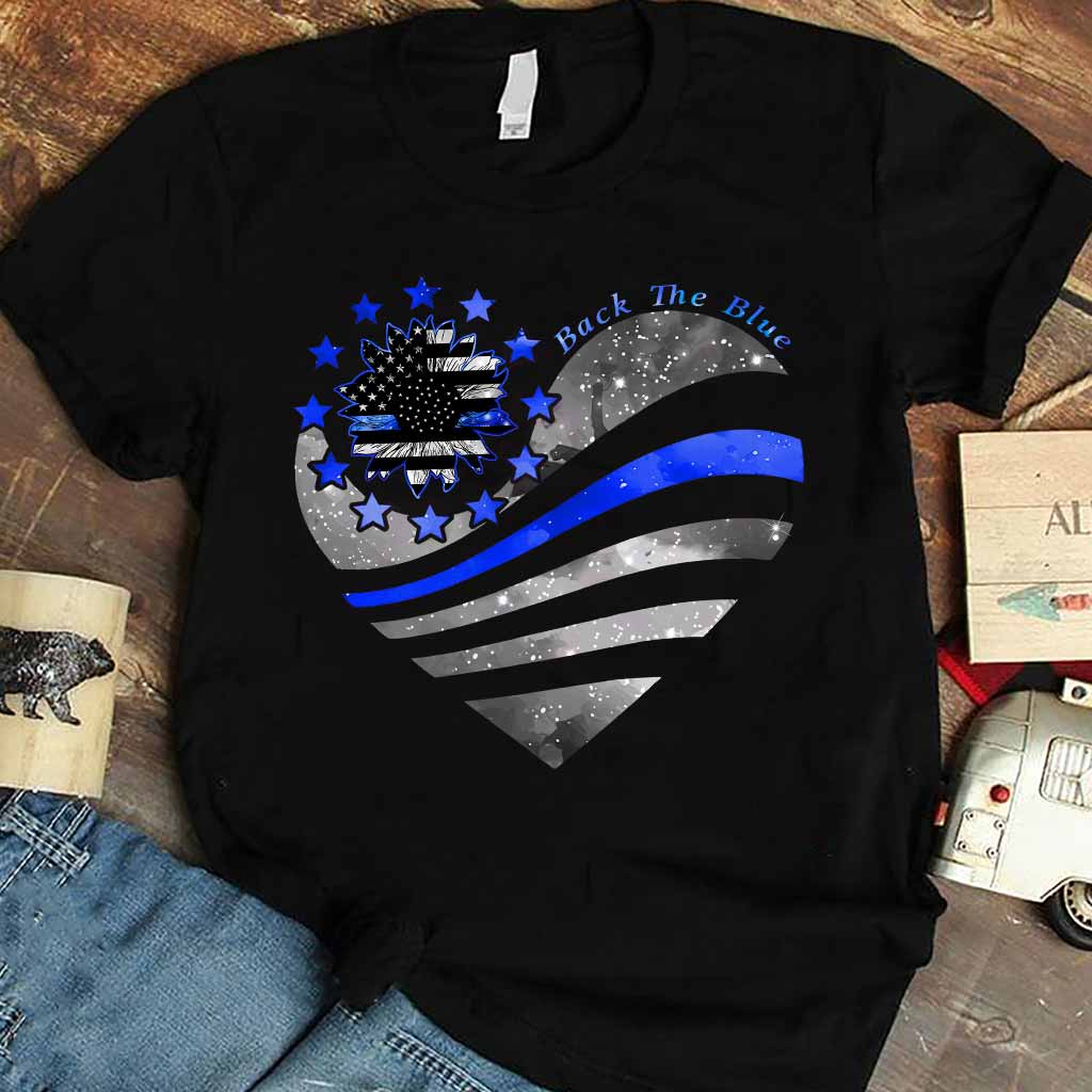 Blue Line - Police Officer T-shirt And Hoodie 062021
