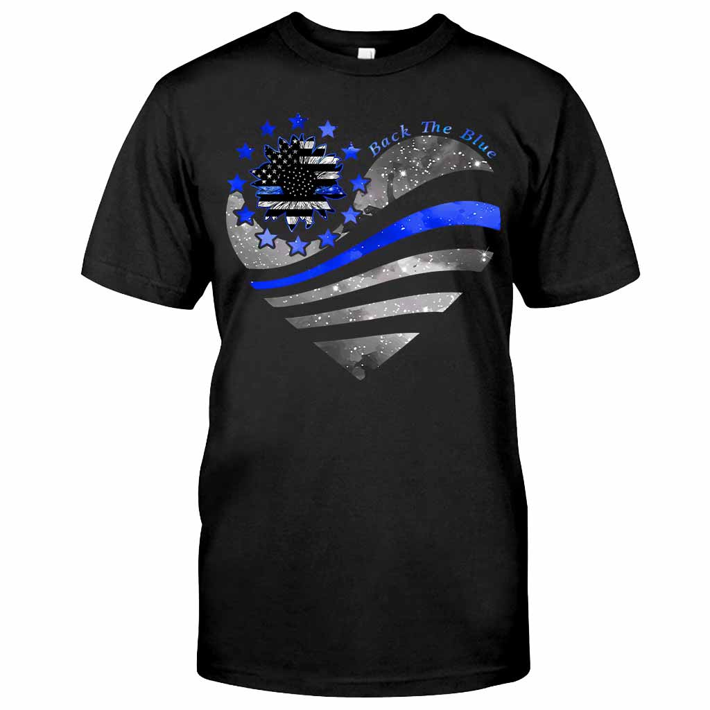 Blue Line - Police Officer T-shirt And Hoodie 062021