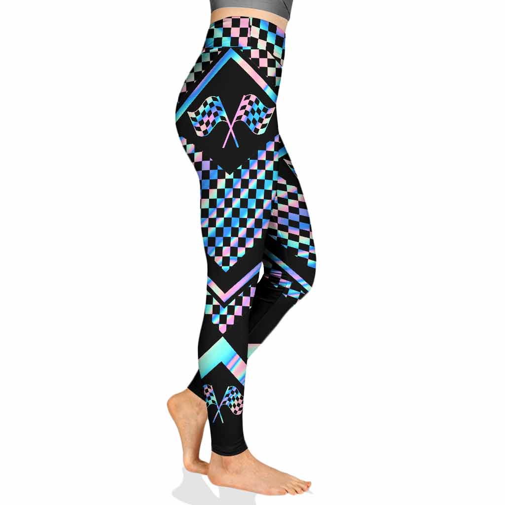 Racing Girl Polygon Leggings