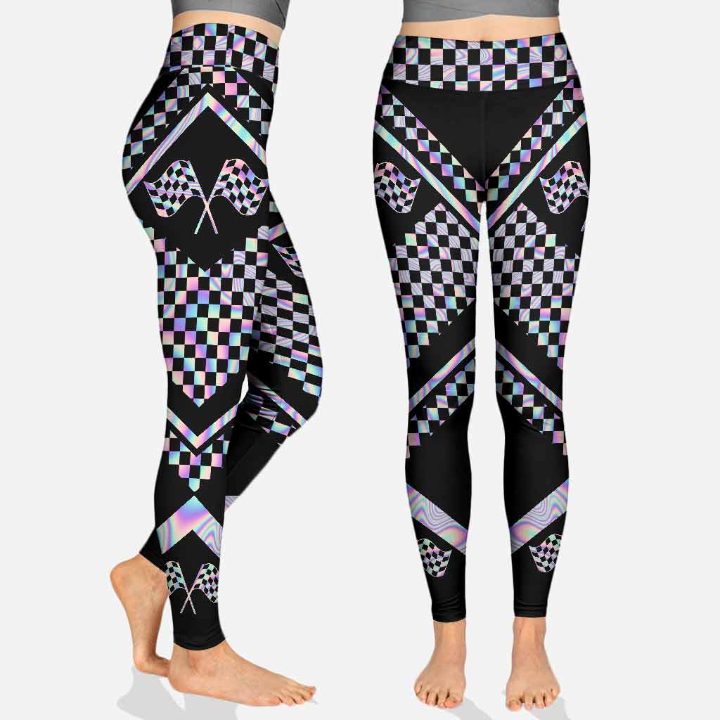 Racing Girl Polygon Leggings