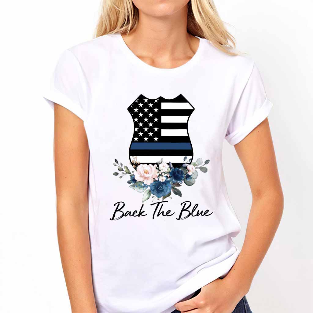 Blue Badge  - Police Officer T-shirt And Hoodie 062021