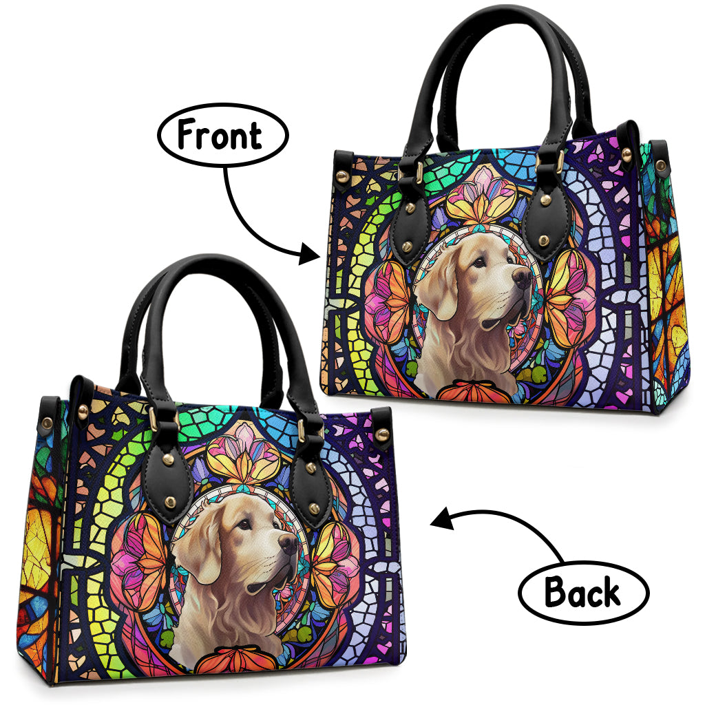 Beautiful Souls - Personalized Dog Leather Handbag