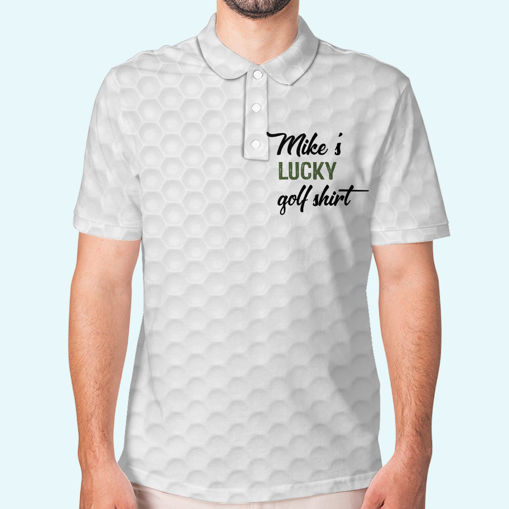 My Lucky Golf Shirt - Personalized Golf Polo Shirt