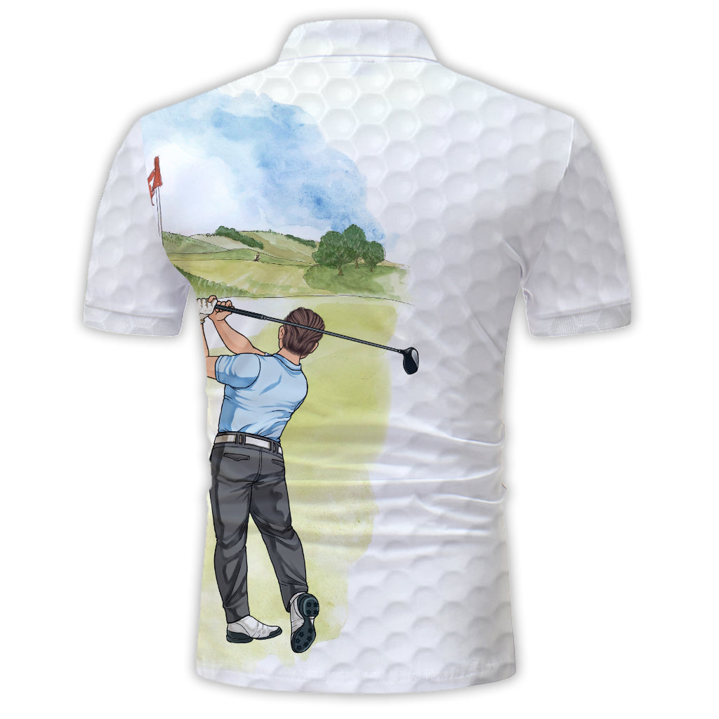 My Lucky Golf Shirt - Personalized Golf Polo Shirt