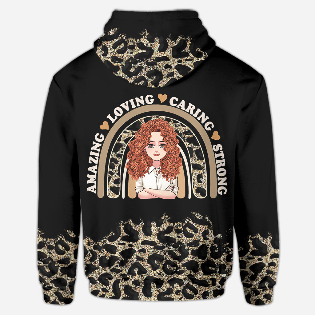 Mom Loving - Personalized Mother's Day Mother Hoodie and Leggings