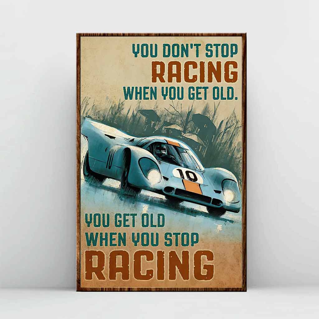 You Don't Stop - Racing Poster 062021