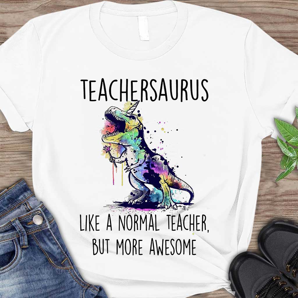 Teachersaurus T-shirt And Hoodie 062021