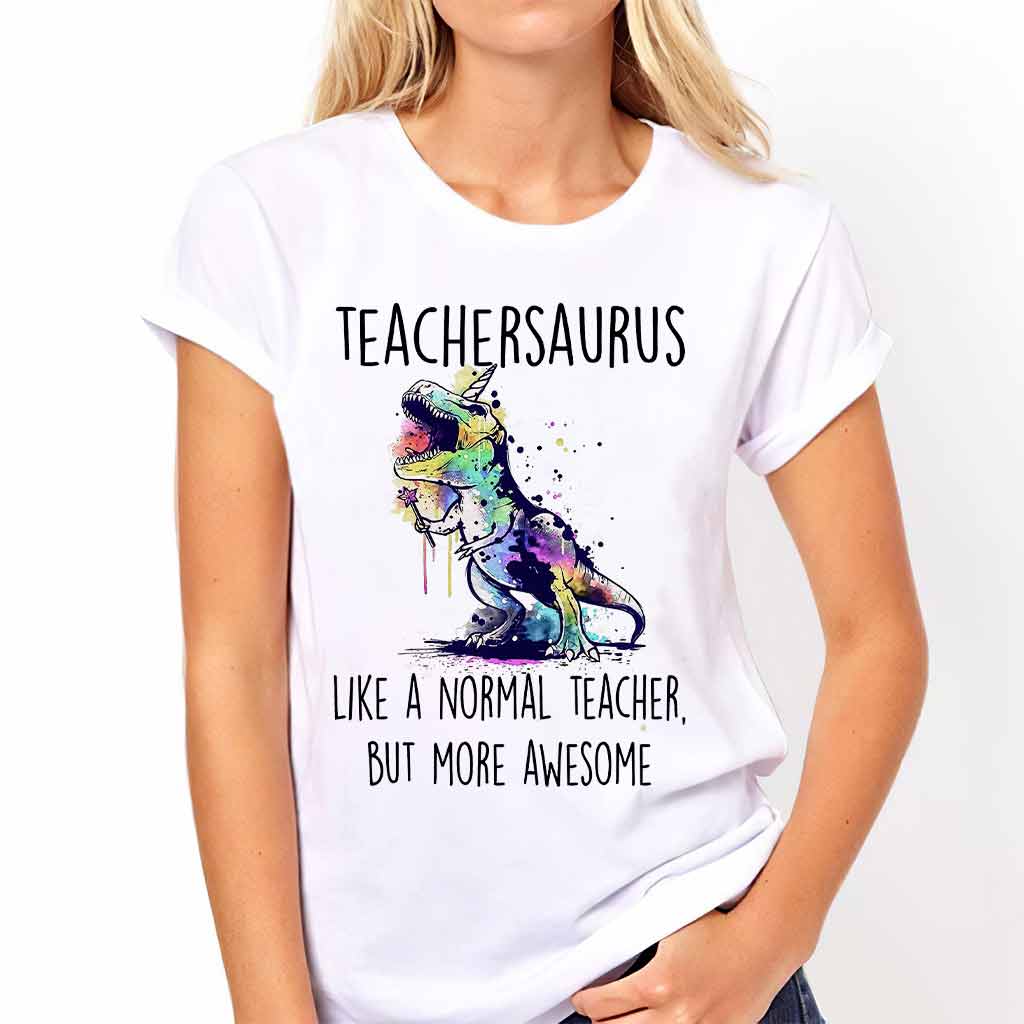 Teachersaurus T-shirt And Hoodie 062021