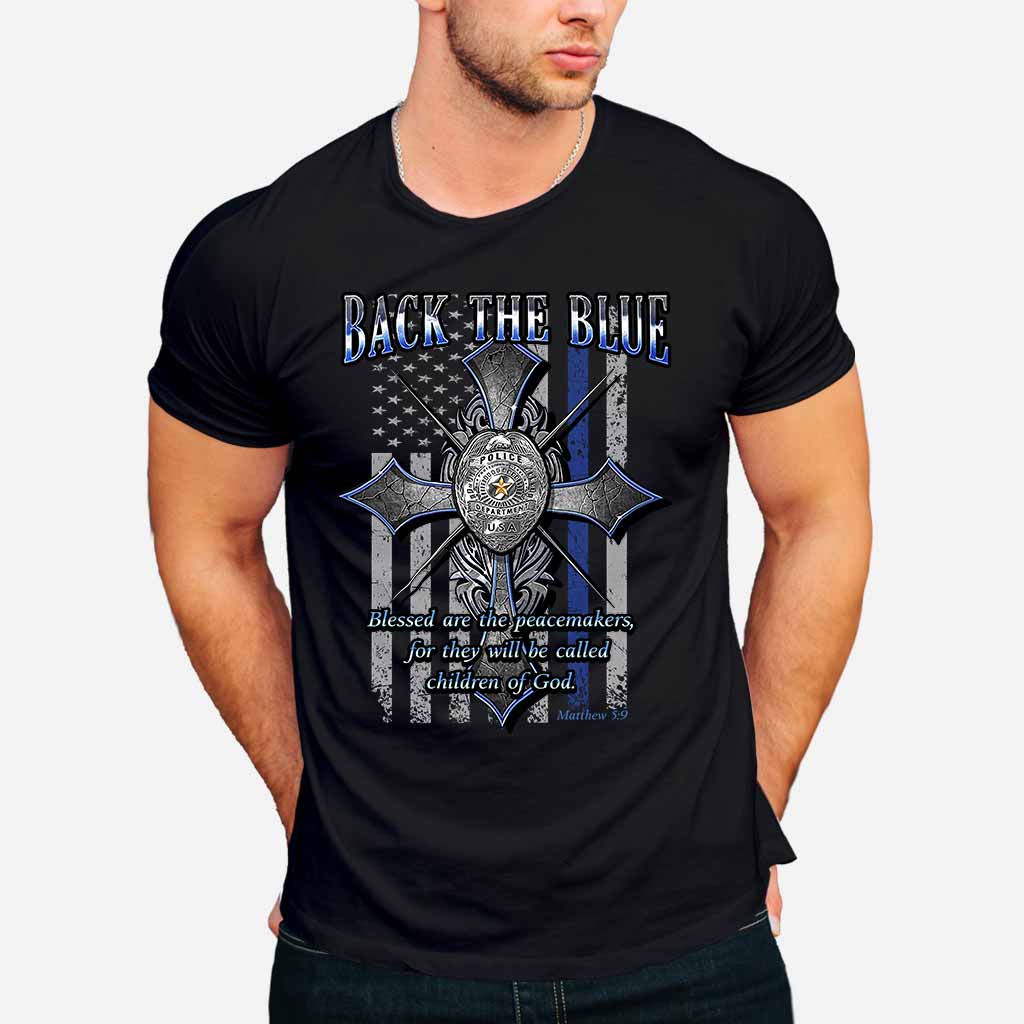 Blue Line - Police Officer T-shirt And Hoodie 0621