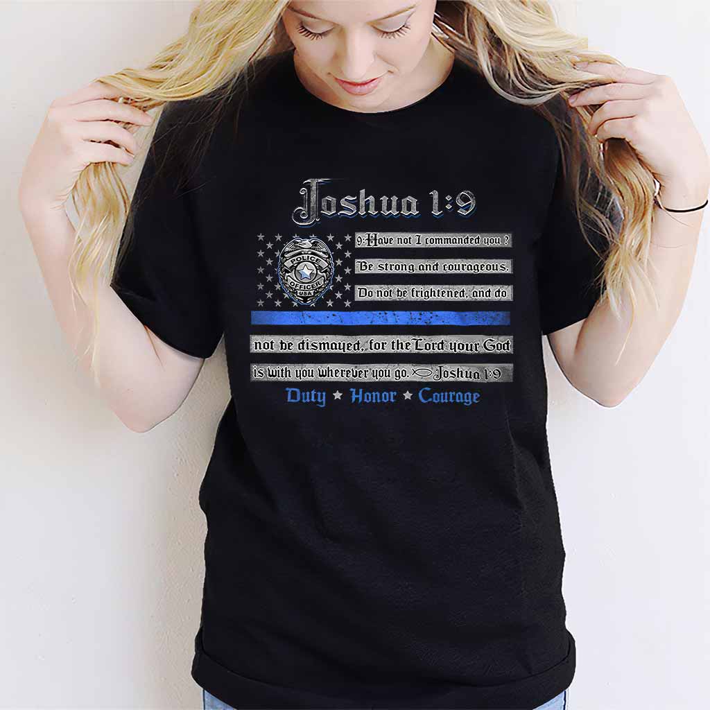 Duty Honor Courage - Police Officer T-shirt And Hoodie 0621