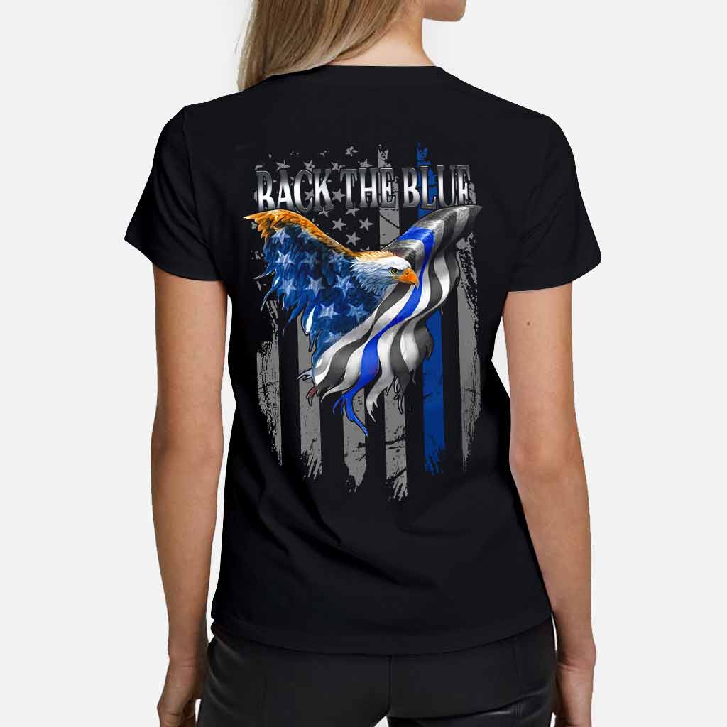 Blue Line - Police Officer T-shirt And Hoodie 0621