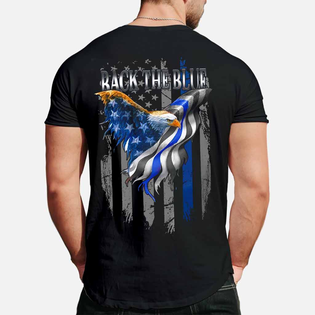 Blue Line - Police Officer T-shirt And Hoodie 0621