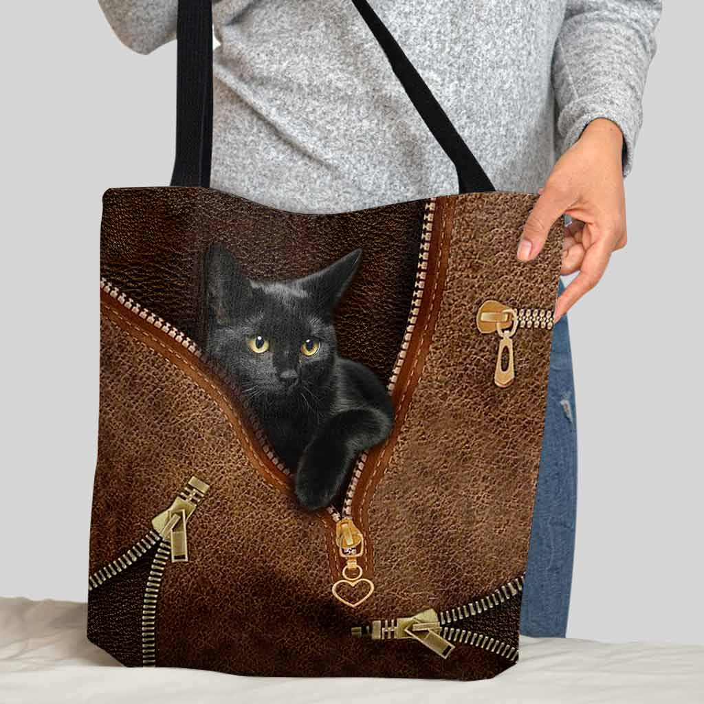 Black Cat Tote Bag 062021