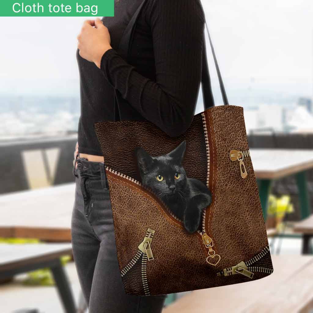 Black Cat Tote Bag 062021
